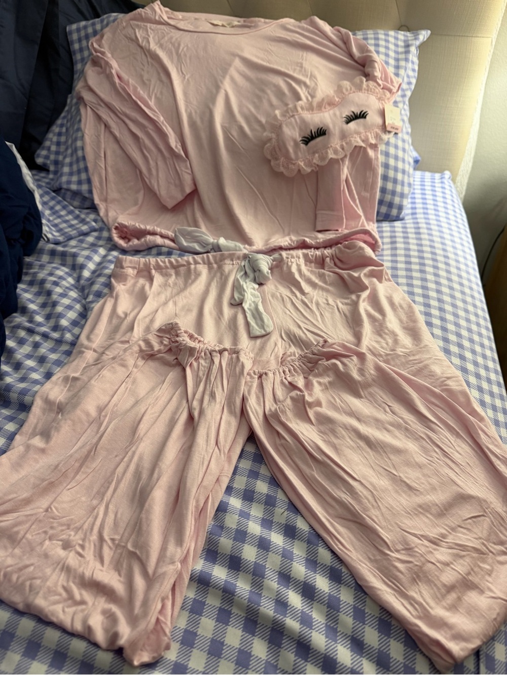 Shabby chic soft pajama set